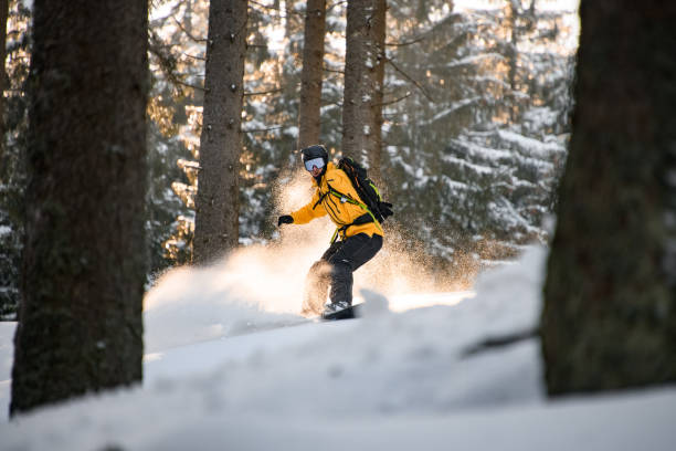 When the ski slopes come to an end: Why do top off-piste skiers carry “parachutes” while skiing?