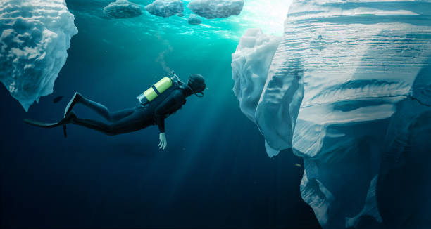 Beneath the Ice: Why are true conquerors of the cold never content with merely gliding on the snow?